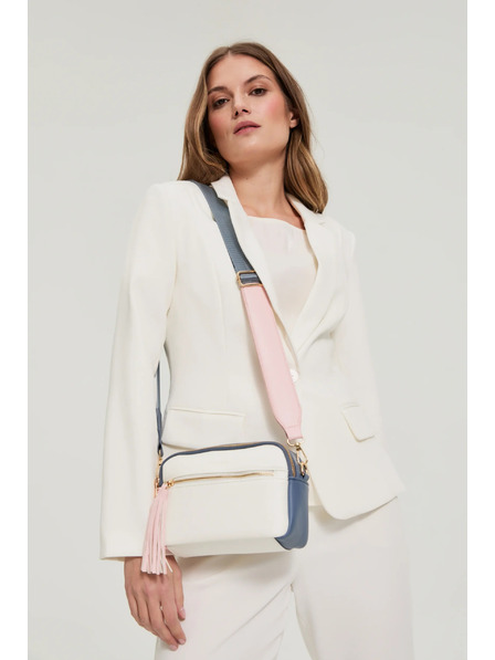 Moodo Fehér hosszú fogantyús táska Moodo