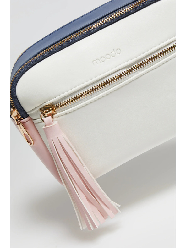 Moodo Fehér hosszú fogantyús táska Moodo