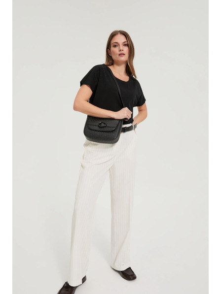 Moodo Kis fekete válltáska Moodo