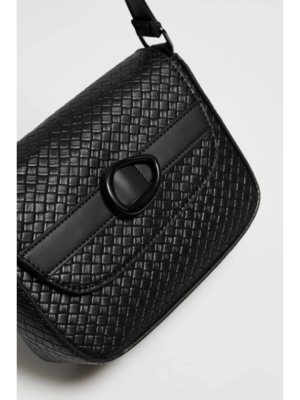 Moodo Kis fekete válltáska Moodo