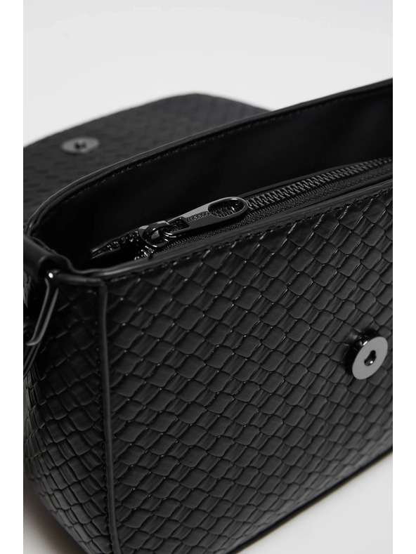 Moodo Kis fekete válltáska Moodo