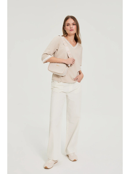 Moodo Bézs crossbody táska Moodo