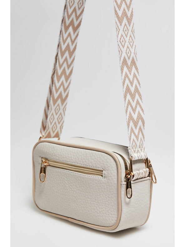Moodo Bézs crossbody táska Moodo