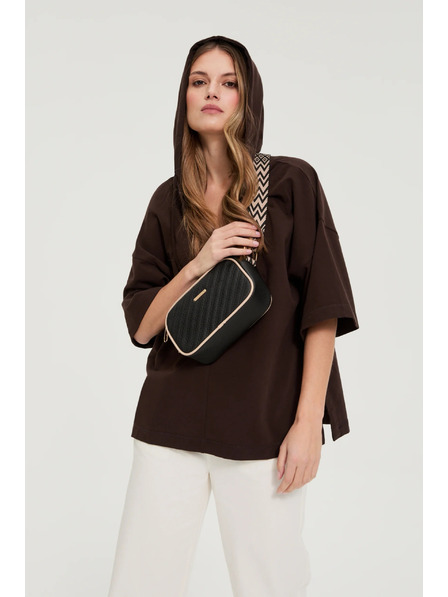 Moodo Fekete crossbody táska Moodo