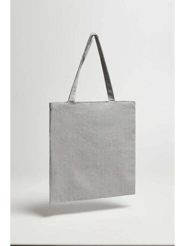 Moodo Szürke bevásárlótáska nyomattal Moodo