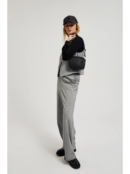 Moodo Kis fekete öko-bőr táska Moodo