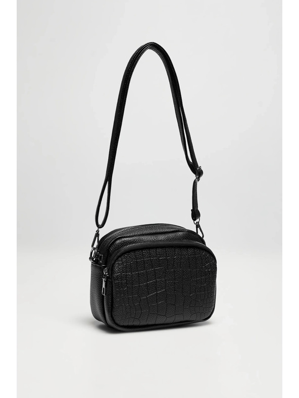 Moodo Kis fekete öko-bőr táska Moodo