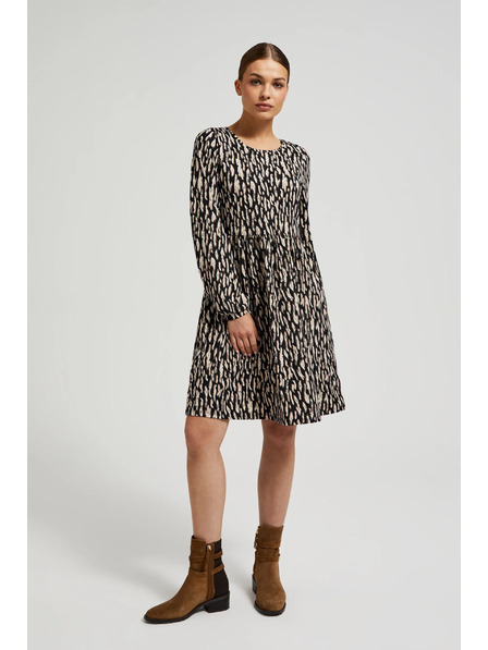 Moodo Barna ruha felfújt ujjakkal Moodo