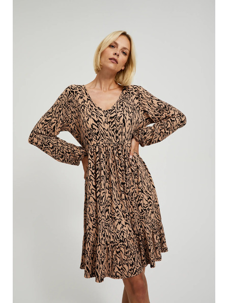 Moodo Barna ruha állatos mintával Moodo