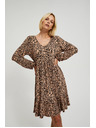 Moodo Barna ruha állatos mintával Moodo