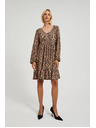 Moodo Barna ruha állatos mintával Moodo