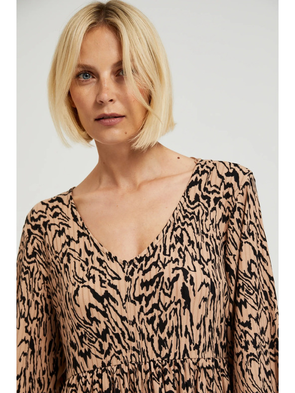 Moodo Barna ruha állatos mintával Moodo
