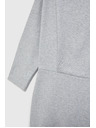 Moodo Sima térd alá érő ruha, szürke Moodo
