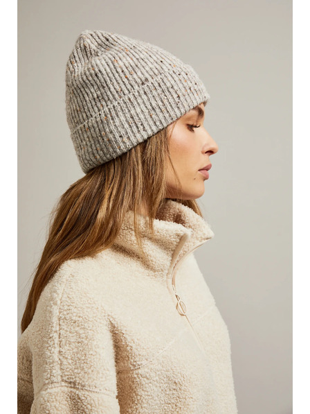 Moodo Bordázott sapka, bézs Moodo