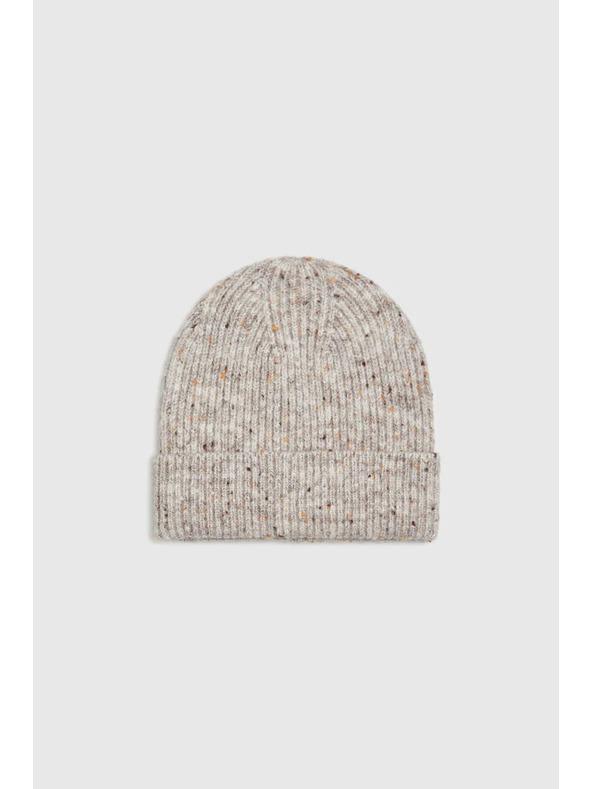 Moodo Bordázott sapka, bézs Moodo