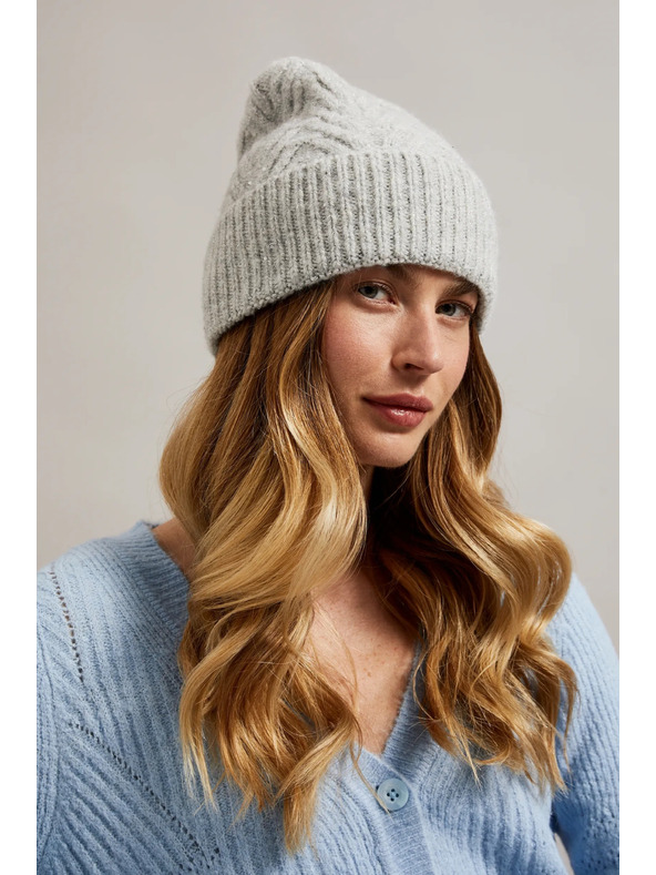 Moodo Halszálka mintás sapka, szürke Moodo