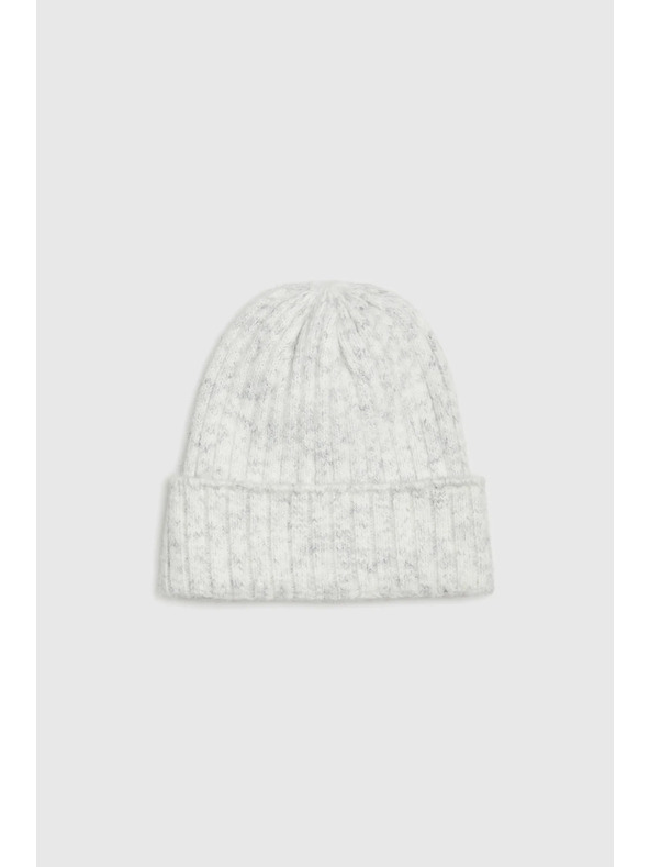 Moodo Szürke sapka gyapjú keverékkel Moodo