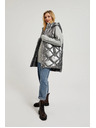 Moodo Steppelt kapucnis mellény, ezüst Moodo