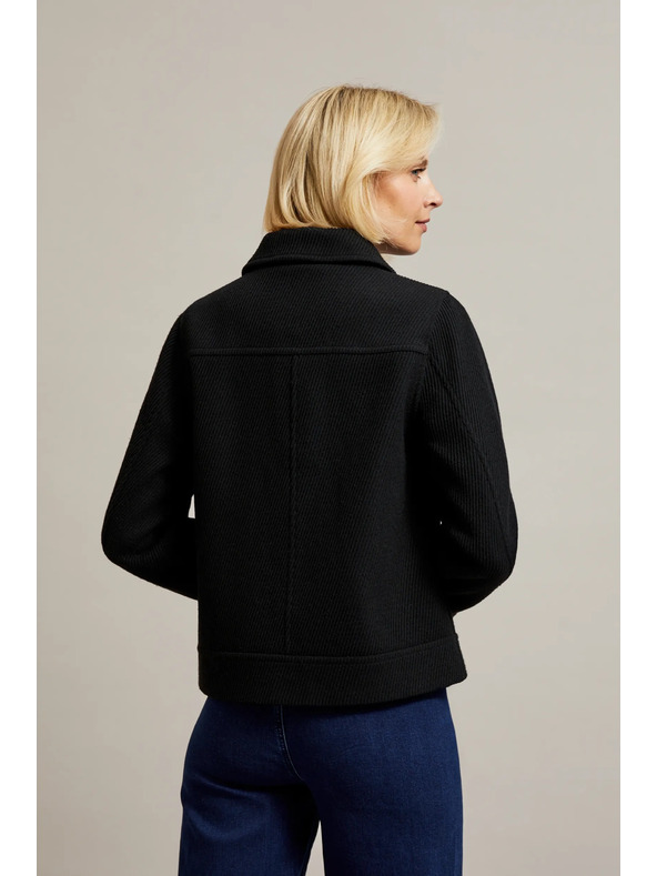 Moodo Fekete dzseki nagy zsebekke Moodo