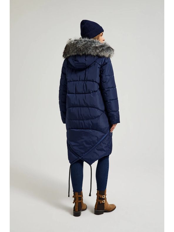 Moodo Téli steppelt dzseki kék Moodo