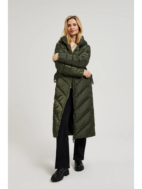 Moodo Steppelt dzseki övvel olívzöld Moodo