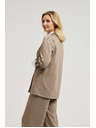 Moodo Bézsszínű zakó feltűrt ujjakkal Moodo
