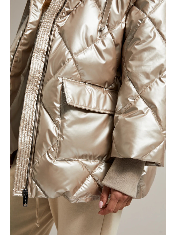 Moodo Steppelt dzseki nagy zsebekke bézsszínű Moodo