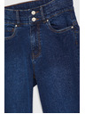 Moodo Kék pamut szűk farmer Moodo