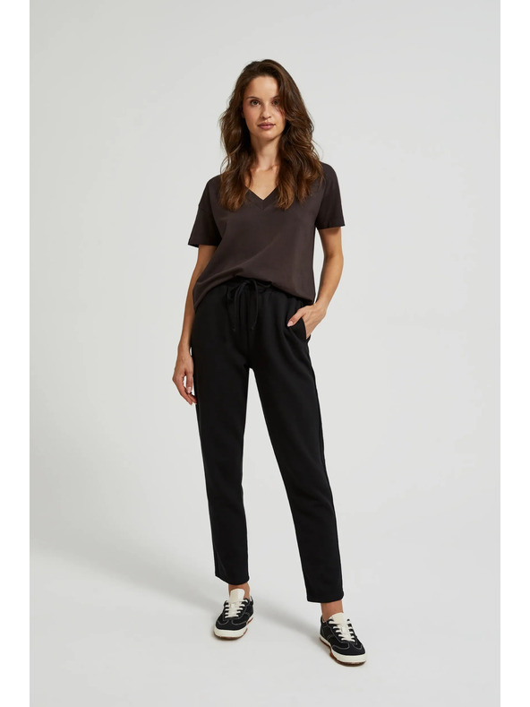 Moodo Fekete melegítőnadrág Moodo