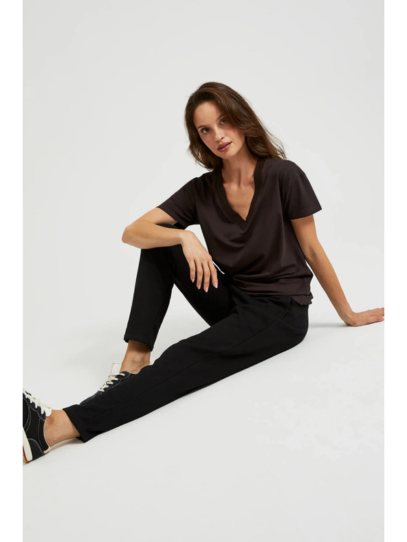 Moodo Fekete melegítőnadrág Moodo