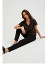 Moodo Fekete melegítőnadrág Moodo