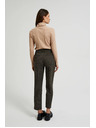 Moodo Fekete fémszálas cigaretta szabású nadrág Moodo