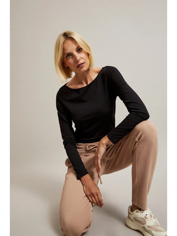 Moodo Bézs megkötős nadrág Moodo