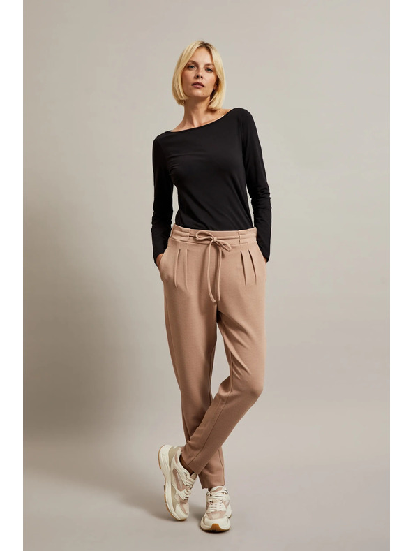 Moodo Bézs megkötős nadrág Moodo