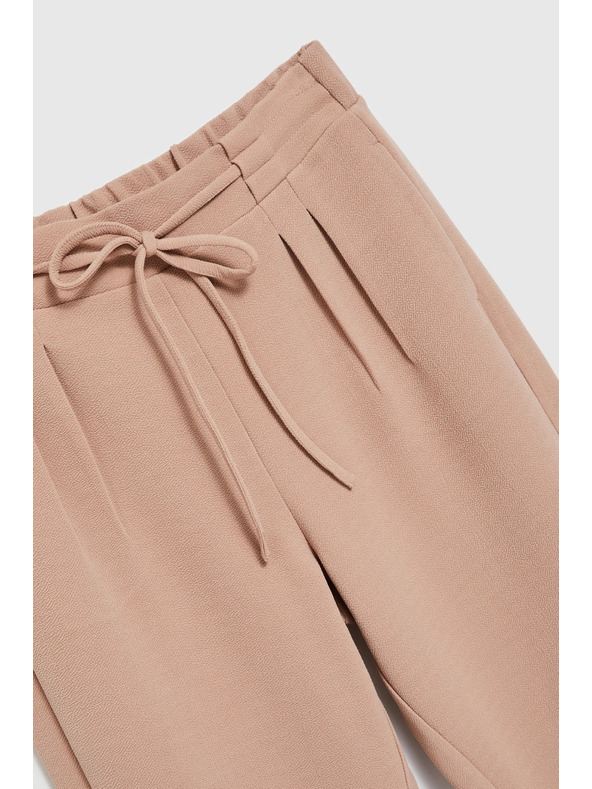 Moodo Bézs megkötős nadrág Moodo