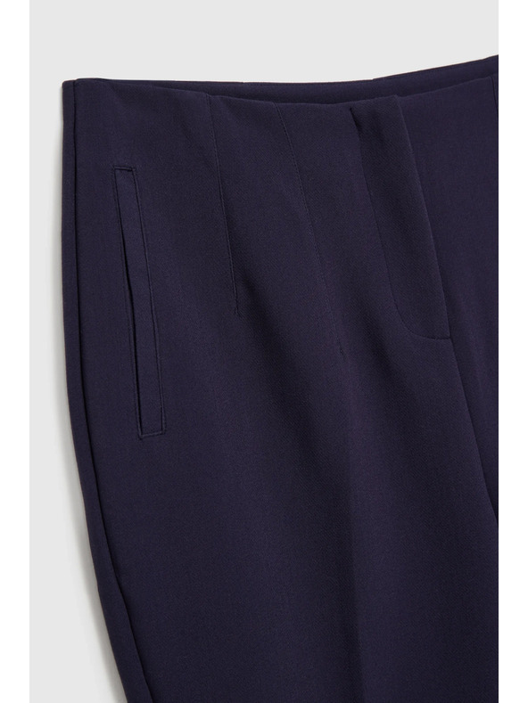 Moodo Sötétkék cigaretta szabású nadrág Moodo