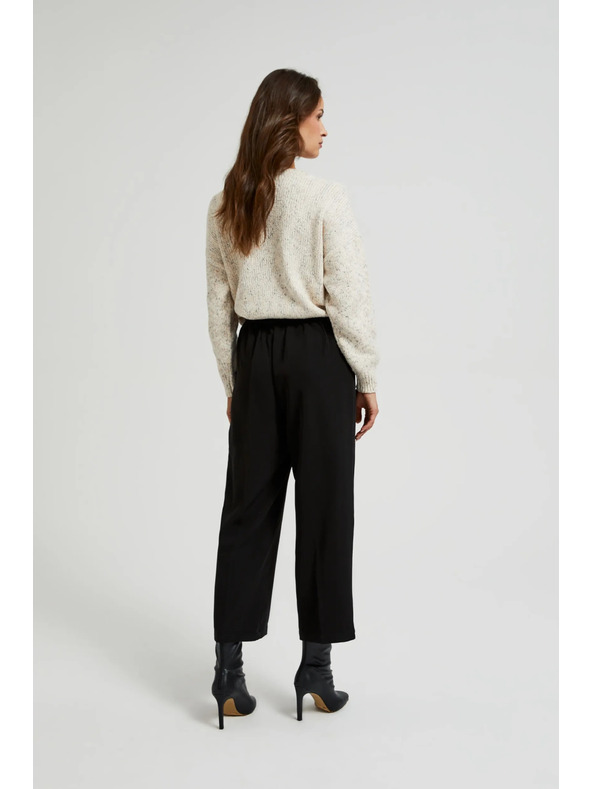 Moodo Fekete rakott nadrág Moodo