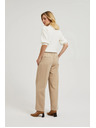 Moodo Elegáns bézs nadrág Moodo