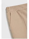 Moodo Elegáns bézs nadrág Moodo
