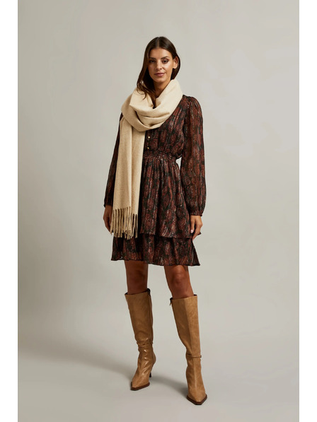 Moodo Sima bézs bojtos sál Moodo