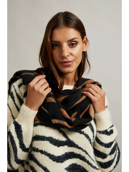 Moodo Barna sál állat mintával Moodo