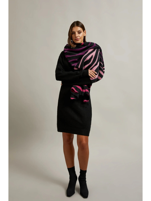 Moodo Rózsaszín sál állat mintával Moodo