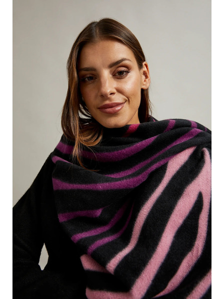 Moodo Rózsaszín sál állat mintával Moodo