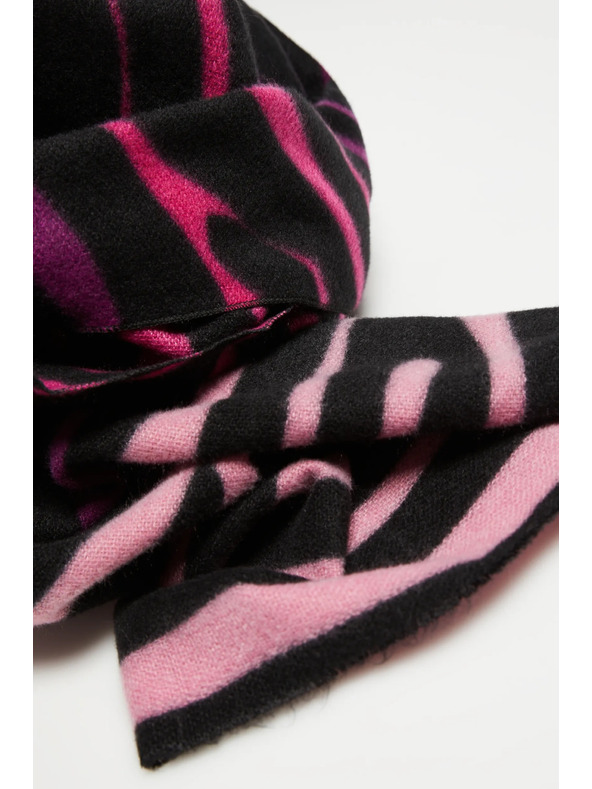 Moodo Rózsaszín sál állat mintával Moodo