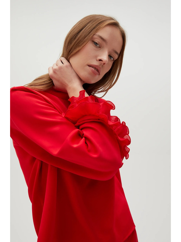 Moodo Piros ing fodros ujjakkal Moodo