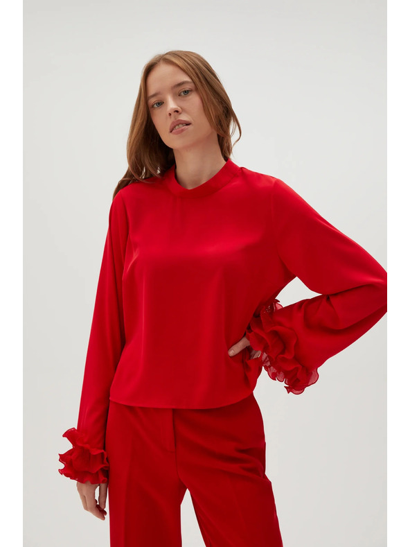 Moodo Piros ing fodros ujjakkal Moodo