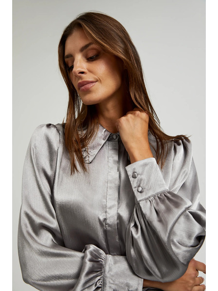 Moodo Ezüst ing ráncolt ujjakkal Moodo