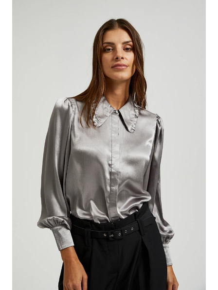 Moodo Ezüst ing ráncolt ujjakkal Moodo