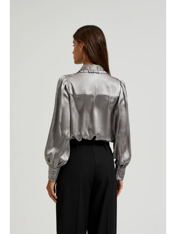 Moodo Ezüst ing ráncolt ujjakkal Moodo