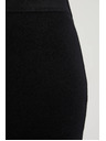 Moodo Kötött fekete ceruza szoknya Moodo